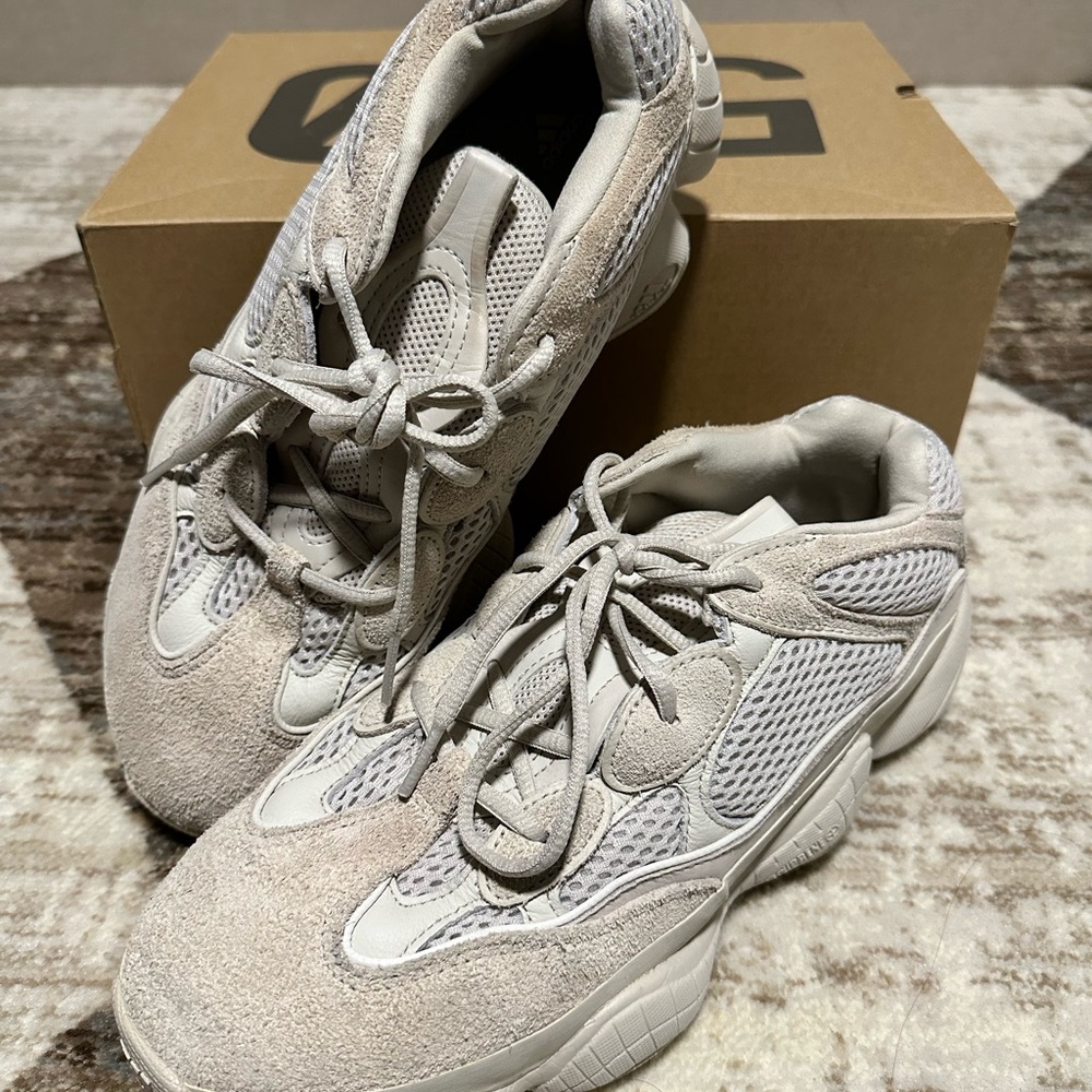 Yeezy 500 Blush Adidas Men Size 9 Sneakers Shoes with Box
